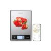RENPHO CALIBRA 1 - SMART NUTRITION SCALE - BLE - GREY STAINLESS STEEL (UP TO 11LB/5KG)