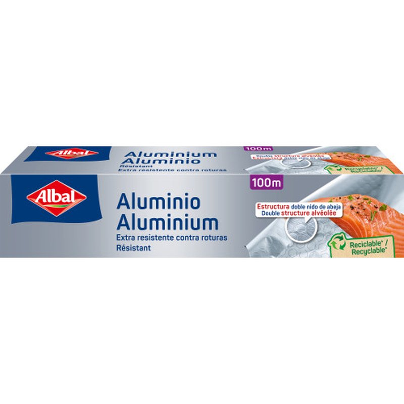 ROLLO DE ALUMINIO ALBAL 100 M COFRESCO CF6681593 ROLLO DE ALUMINIO ALBAL 100 M COFRESCO CF6681593