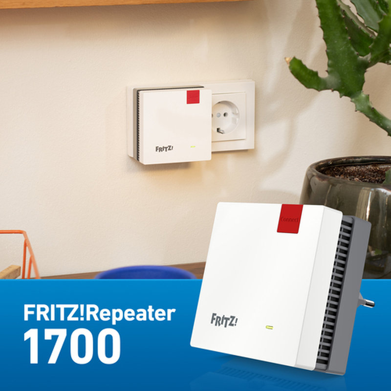 Repeater FRITZREPEATER 1700 EDITION INTERNATIONAL Repetidor de red Blanco - Imagen 4