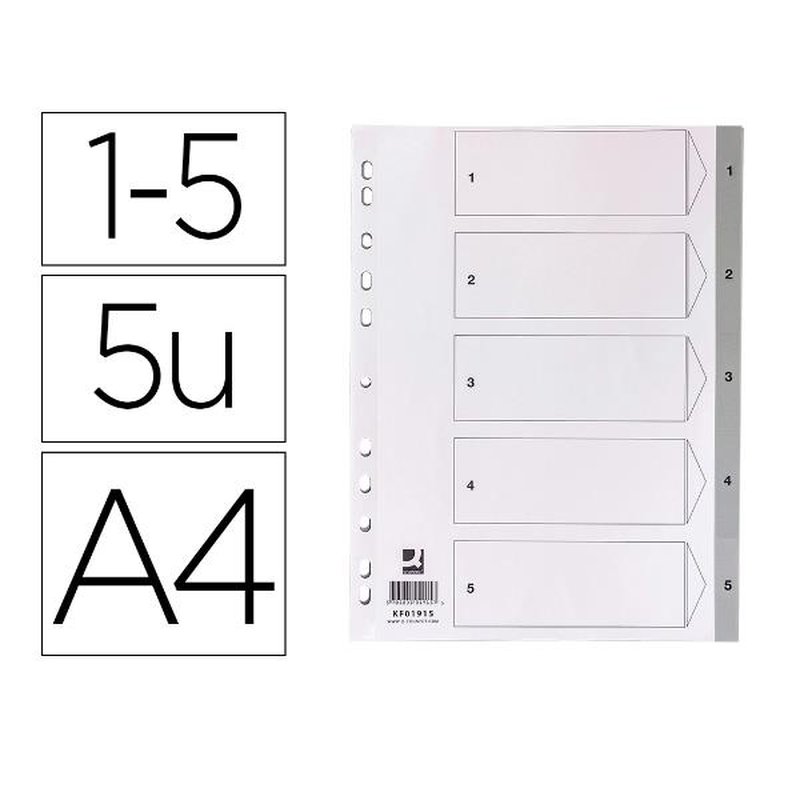 SEPARADOR NUMERICO Q-CONNECT PLA SEPARADOR NUMERICO Q-CONNECT PLA