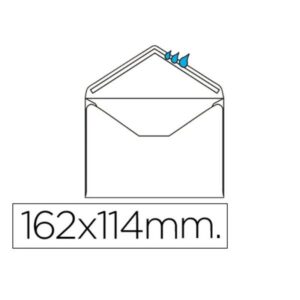 SOBRE LIDERPAPEL N.21 BLANCO C6