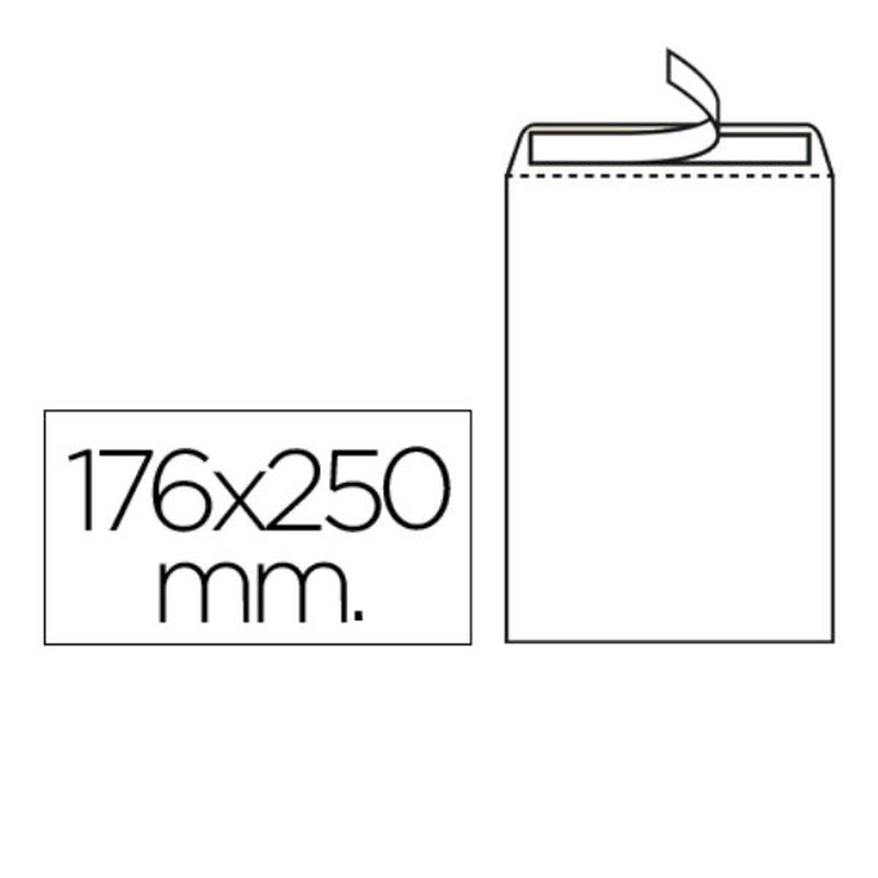 SOBRE N.15 BLA B5 176X250 SILI 5 SOBRE N.15 BLA B5 176X250 SILI 5