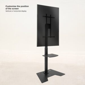 SOPORTE SUELO TOOQ "MINOS" 37-70" ROTACION 90°