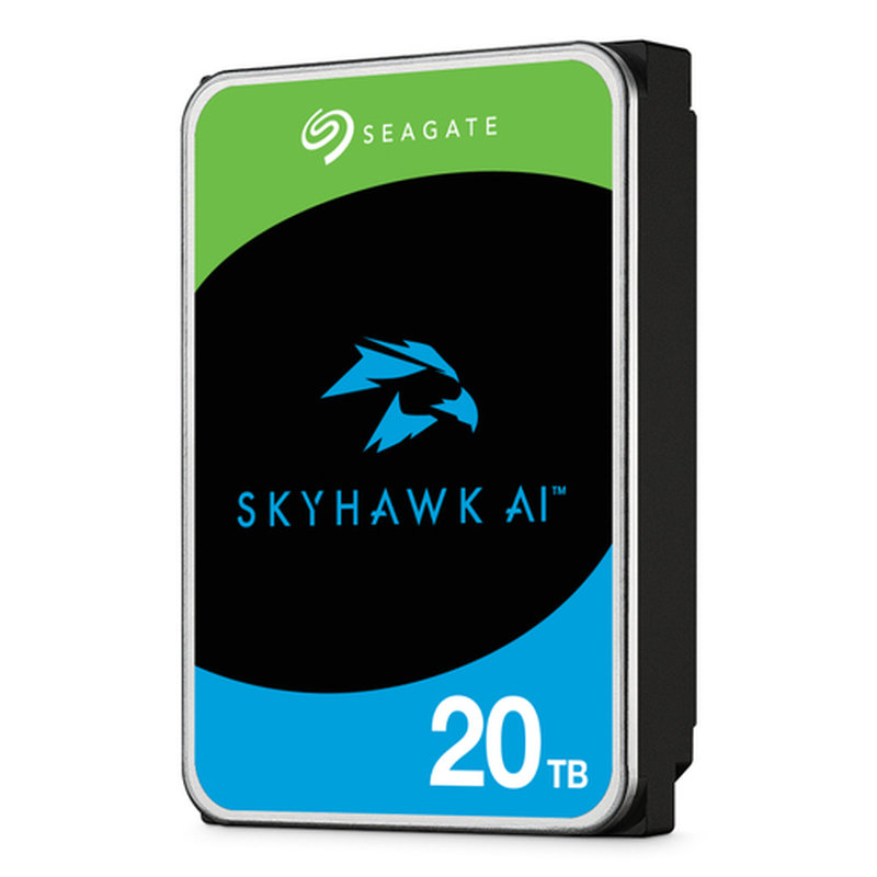 Seagate SkyHawk AI HDD 20T 512MB 7.2K 3.5 SATA6G disco duro interno 20 GB Seagate SkyHawk AI HDD 20T 512MB 7.2K 3.5 SATA6G disco duro interno 20 GB