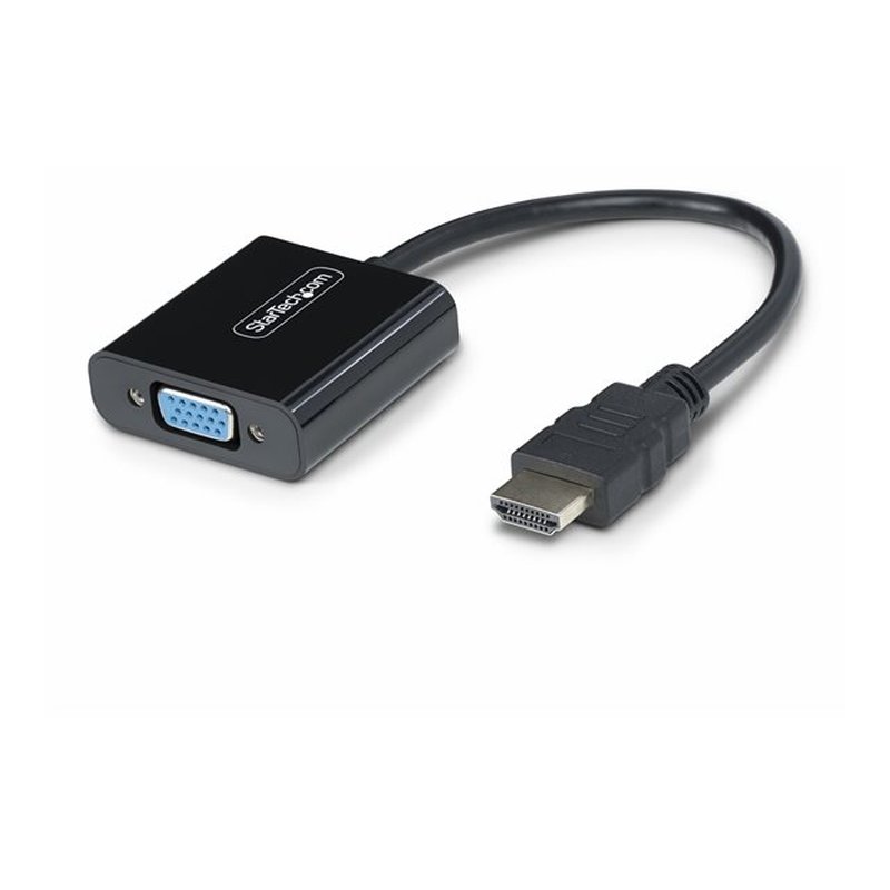 StarTech.com Adaptador HDMI a VGA - Conversor Activo HDMI a VGA - Conversor Activo de Vídeo para Ordenador de Sobremesa o Portátil - 1920x1080 - 1080p StarTech.com Adaptador HDMI a VGA - Conversor Activo HDMI a VGA - Conversor Activo de Vídeo para Ordenador de Sobremesa o Portátil - 1920x1080 - 1080p