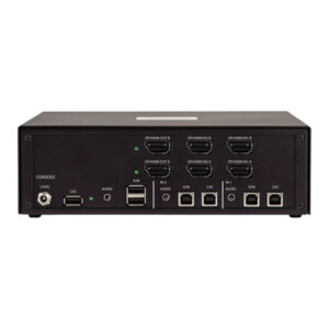 Alternative view of StarTech.com CK4-HP202C interruptor KVM Negro