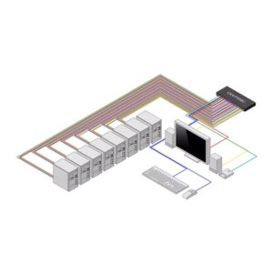 StarTech.com CK4-P108C interruptor KVM Negro