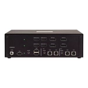 Alternative view of StarTech.com CK4-PM202C interruptor KVM Negro