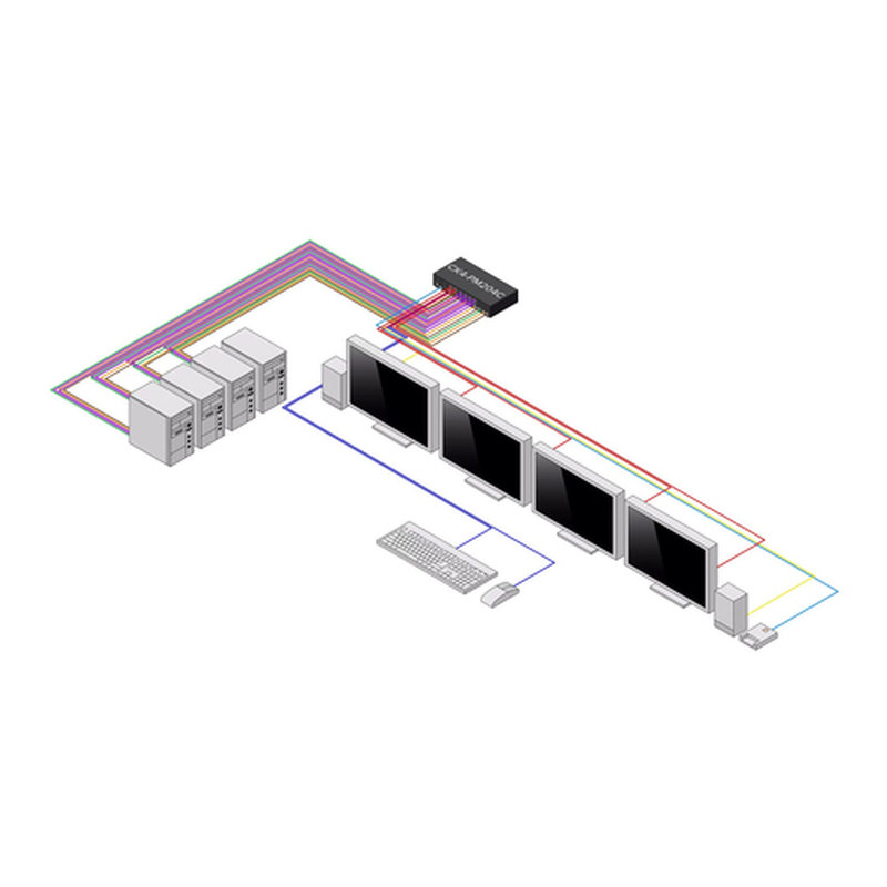 StarTech.com CK4-PM204C interruptor KVM Negro StarTech.com CK4-PM204C interruptor KVM Negro - Imagen 3