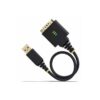 StarTech.com Cable Adaptador USB a Serie de 30cm - Retención COM - Conversor RS232 DB9 - FTDI - con Tornillos/Tuercas Intercambiables - Protección ESD - Windows/macOS/Linux