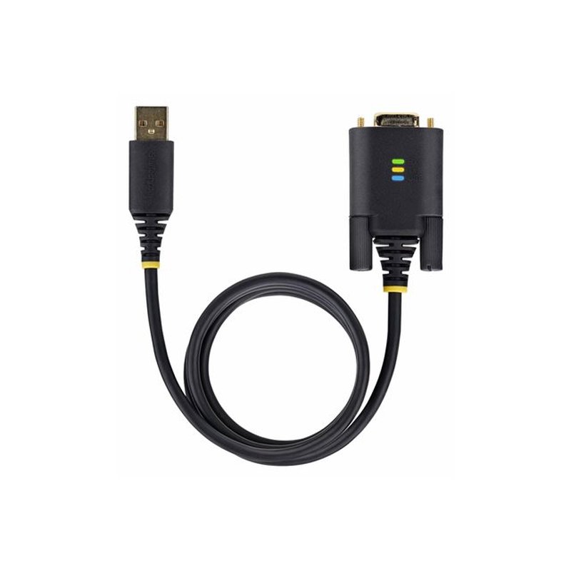 StarTech.com Cable Adaptador USB a Serie de Módem Nulo de 2m - FTDI RS232 - Tornillos DB9 Intercambiables - USB-A a DB9 RS232 - Windows/macOS/Linux - Imagen 2
