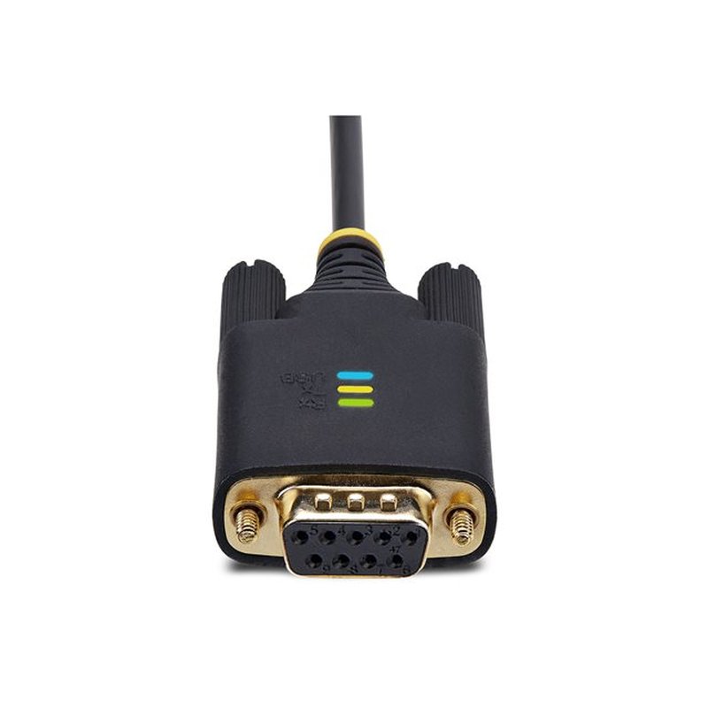 StarTech.com Cable Adaptador USB a Serie de Módem Nulo de 2m - FTDI RS232 - Tornillos DB9 Intercambiables - USB-A a DB9 RS232 - Windows/macOS/Linux - Imagen 4