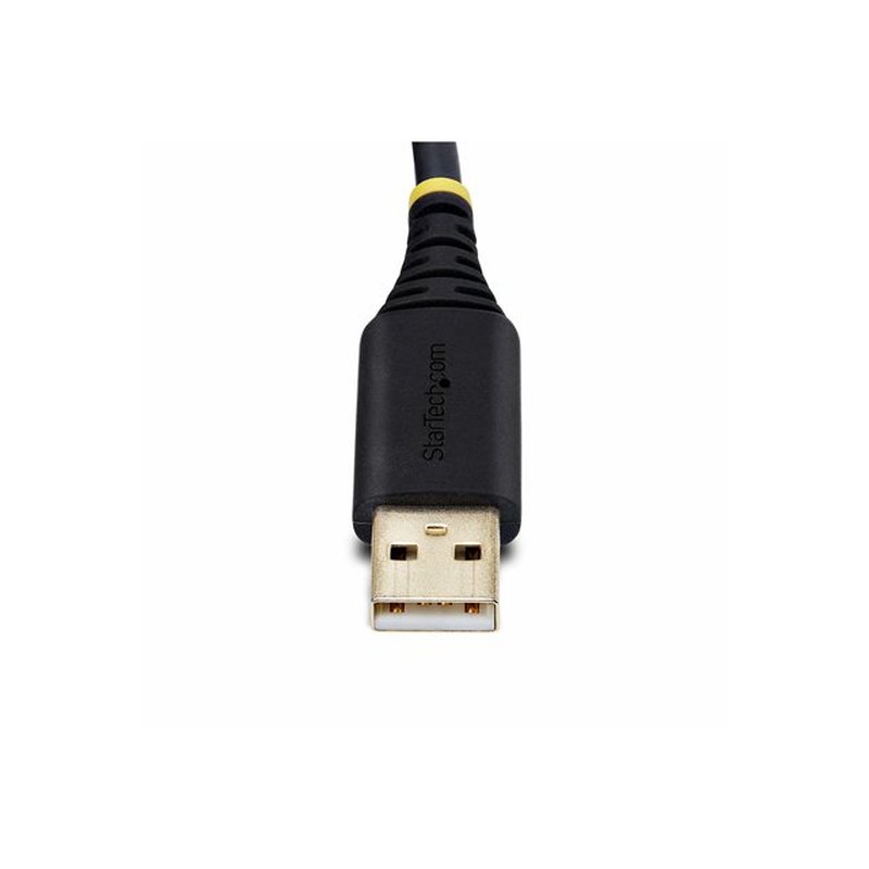 StarTech.com Cable Adaptador USB a Serie de Módem Nulo de 2m - FTDI RS232 - Tornillos DB9 Intercambiables - USB-A a DB9 RS232 - Windows/macOS/Linux - Imagen 5