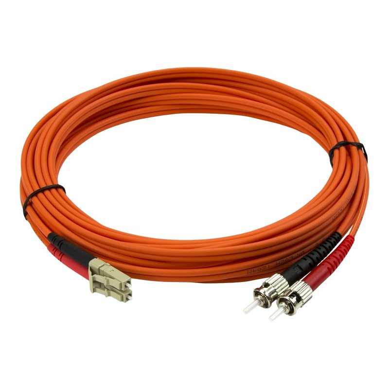 StarTech.com Cable Adaptador de Red de 5m Multimodo Dúplex Fibra Óptica LC-ST 50/125 - Patch Duplex StarTech.com Cable Adaptador de Red de 5m Multimodo Dúplex Fibra Óptica LC-ST 50/125 - Patch Duplex
