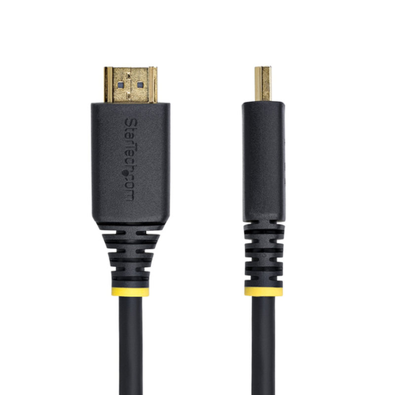 StarTech.com Cable HDMI de 2m Certificado de Ultra Alta Velocidad - 8K60Hz/4K120Hz - Cable HDMI 2.1 con HDR10+ / eARC - 48Gbps - Cable HDMI 8K para Monitor/TV - Recubrimiento de TPE - Imagen 3