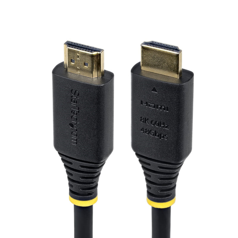 StarTech.com Cable HDMI de 3m Certificado de Ultra Alta Velocidad - 8K60Hz/4K120Hz - Cable HDMI 2.1 con HDR10+ / eARC - 48Gbps - Cable HDMI 8K para Monitor/TV - Recubrimiento de TPE