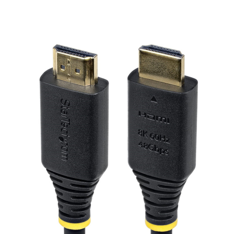 StarTech.com Cable HDMI de 50cm Certificado de Ultra Alta Velocidad - 8K60Hz/4K120Hz - Cable HDMI 2.1 con HDR10+ / eARC - 48Gbps - Cable HDMI 8K para Monitor/TV - Recubrimiento de TPE StarTech.com Cable HDMI de 50cm Certificado de Ultra Alta Velocidad - 8K60Hz/4K120Hz - Cable HDMI 2.1 con HDR10+ / eARC - 48Gbps - Cable HDMI 8K para Monitor/TV - Recubrimiento de TPE