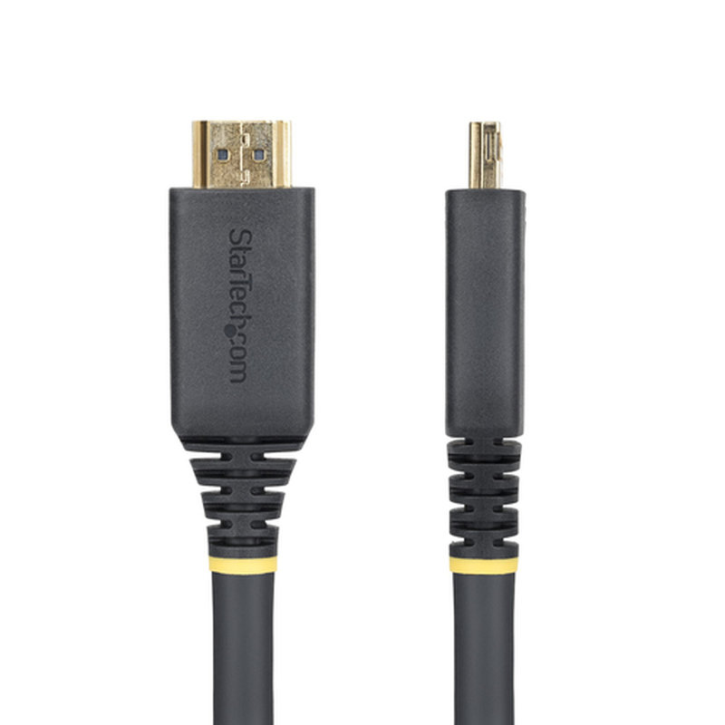 StarTech.com Cable HDMI de Alta Velocidad Activo de 10m - Conectores de Agarre - UHD 4K60Hz/1440p 144Hz - 18Gbps - HDR10/HDCP 2.2/ARC - Cable HDMI para Monitor o Proyector - Recubrimiento de TPE StarTech.com Cable HDMI de Alta Velocidad Activo de 10m - Conectores de Agarre - UHD 4K60Hz/1440p 144Hz - 18Gbps - HDR10/HDCP 2.2/ARC - Cable HDMI para Monitor o Proyector - Recubrimiento de TPE - Imagen 3