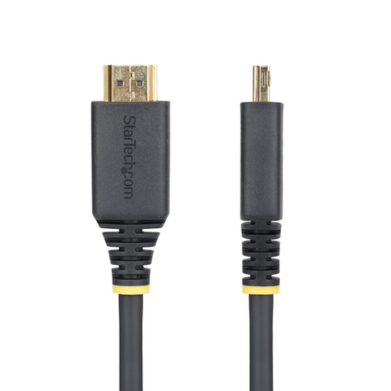 StarTech.com Cable HDMI de Alta Velocidad de 30cm - Conectores de Agarre - 4K60Hz/1440p 144Hz - HDR10/HDCP 2.2/ARC - UHD - 18Gbps - Cable HDMI para Monitor o Proyector - Recubrimiento de TPE - Imagen 3