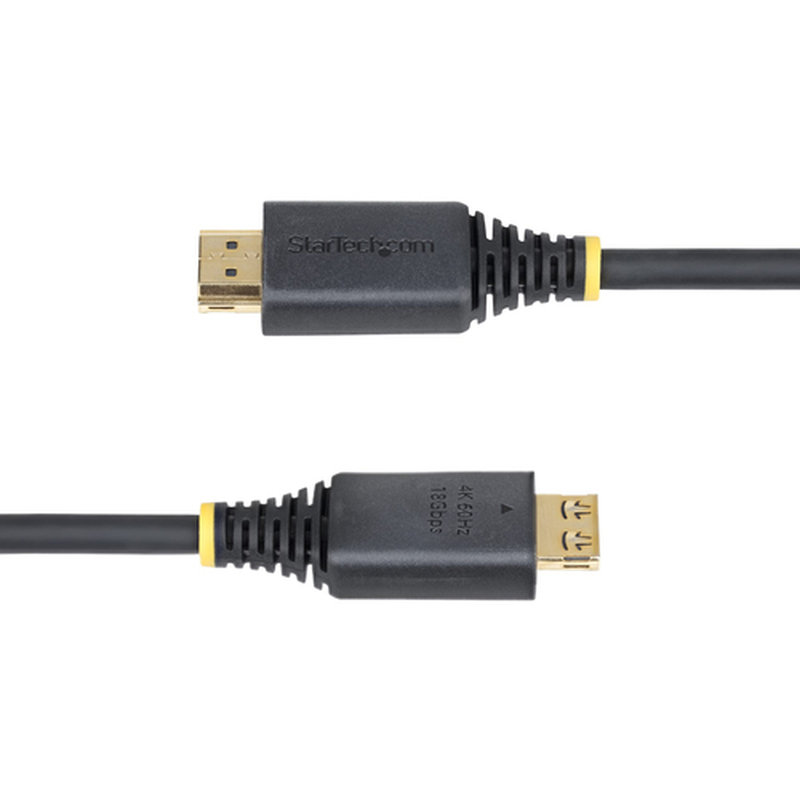 StarTech.com Cable HDMI de Alta Velocidad de 3m - Conectores de Agarre - 4K60Hz/1440p 144Hz - HDR10/HDCP 2.2/ARC - UHD - 18Gbps - Cable HDMI para Monitor o Proyector - Recubrimiento de TPE StarTech.com Cable HDMI de Alta Velocidad de 3m - Conectores de Agarre - 4K60Hz/1440p 144Hz - HDR10/HDCP 2.2/ARC - UHD - 18Gbps - Cable HDMI para Monitor o Proyector - Recubrimiento de TPE - Imagen 4