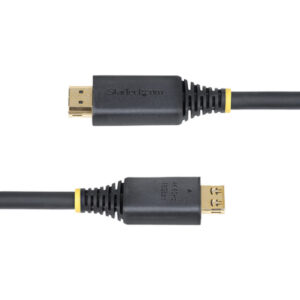 StarTech.com Cable HDMI de Alta Velocidad de 5m - Conectores de Agarre - 4K60Hz/1440p 144Hz - HDR10/HDCP 2.2/ARC - UHD - 18Gbps - Cable HDMI para Monitor o Proyector - Recubrimiento de TPE StarTech.com Cable HDMI de Alta Velocidad de 5m - Conectores de Agarre - 4K60Hz/1440p 144Hz - HDR10/HDCP 2.2/ARC - UHD - 18Gbps - Cable HDMI para Monitor o Proyector - Recubrimiento de TPE