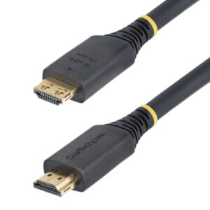 StarTech.com Cable HDMI de Alta Velocidad de 7m - Conectores de Agarre - 4K60Hz/1440p 144Hz - HDR10/HDCP 2.2/ARC - UHD - 18Gbps - Cable HDMI para Monitor o Proyector - Recubrimiento de TPE StarTech.com Cable HDMI de Alta Velocidad de 7m - Conectores de Agarre - 4K60Hz/1440p 144Hz - HDR10/HDCP 2.2/ARC - UHD - 18Gbps - Cable HDMI para Monitor o Proyector - Recubrimiento de TPE