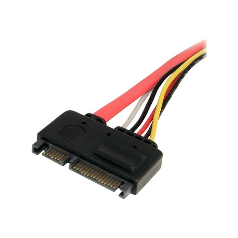 StarTech.com Cable de Extensión SATA de 22 Pines - Serial ATA Macho - SATA Hembra - 0,3m StarTech.com Cable de Extensión SATA de 22 Pines - Serial ATA Macho - SATA Hembra - 0,3m