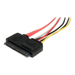 StarTech.com Cable de Extensión SATA de 22 Pines - Serial ATA Macho - SATA Hembra - 0,3m StarTech.com Cable de Extensión SATA de 22 Pines - Serial ATA Macho - SATA Hembra - 0,3m