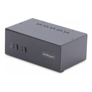 StarTech.com P2DD46A2-KVM-SWITCH interruptor KVM Negro