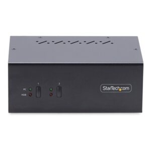 Alternative view of StarTech.com P2DD46A2-KVM-SWITCH interruptor KVM Negro