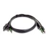 StarTech.com SKDPMMKVM06-TAA cable para video, teclado y ratón (kvm) Negro 1,8 m