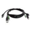 StarTech.com SKHDMMKVM06 cable para video, teclado y ratón (kvm) Negro 1,8 m StarTech.com SKHDMMKVM06 cable para video, teclado y ratón (kvm) Negro 1,8 m