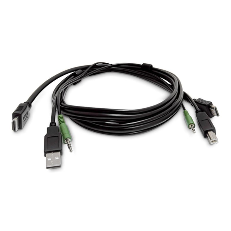 StarTech.com SKHDMMKVM06 cable para video, teclado y ratón (kvm) Negro 1,8 m StarTech.com SKHDMMKVM06 cable para video, teclado y ratón (kvm) Negro 1,8 m