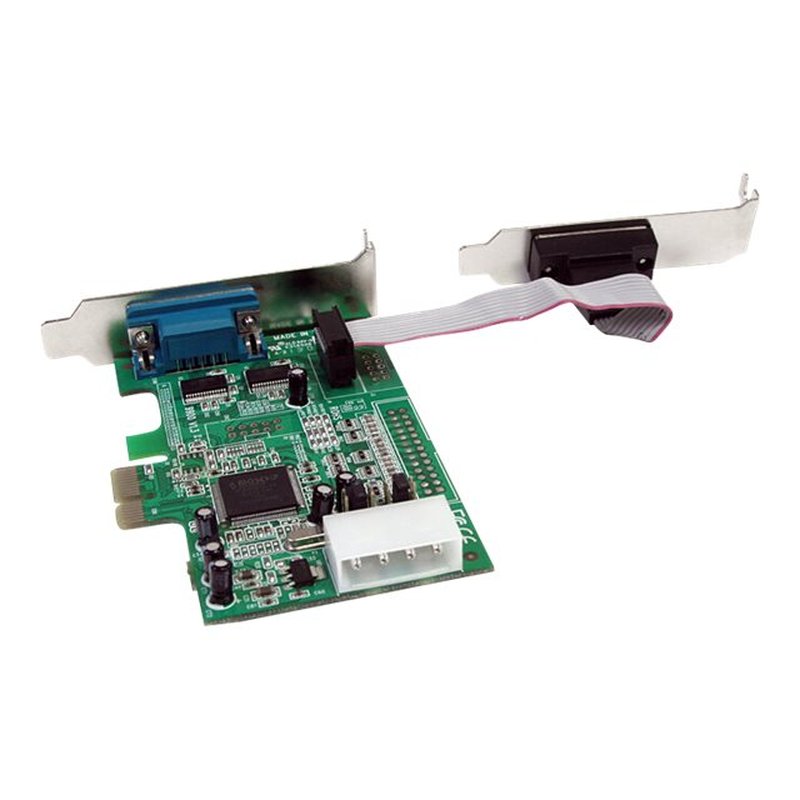 StarTech.com Tarjeta Adaptadora PCI Express de 2 Puertos Serie de Perfil Bajo RS232 UART 16550 Serial - Imagen 6