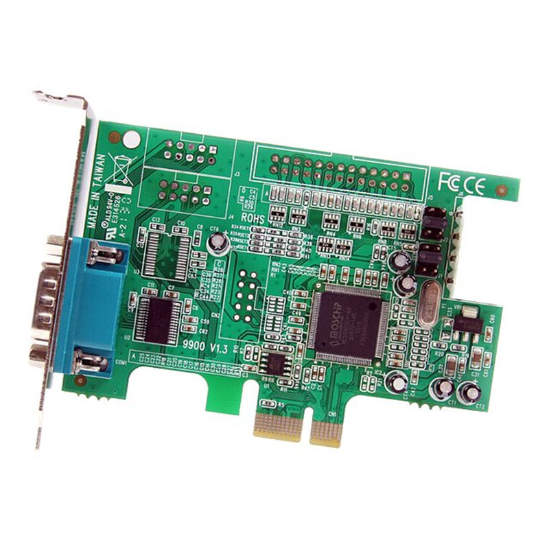 StarTech.com Tarjeta PCI Express Adaptadora Serie RS232 DB9 de 1 Puerto UART16550 - Tarjeta PCIe Controladora de Host Serial RS232 - Tarjeta de Expansión de Perfil Bajo - Windows y Linux StarTech.com Tarjeta PCI Express Adaptadora Serie RS232 DB9 de 1 Puerto UART16550 - Tarjeta PCIe Controladora de Host Serial RS232 - Tarjeta de Expansión de Perfil Bajo - Windows y Linux - Imagen 3