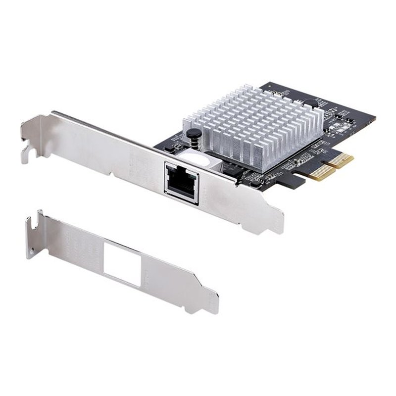 StarTech.com Tarjeta PCIe Adaptadora de Red de 1 Puerto RJ45 10Gb para PC o Servidor, Tarjeta PCI Express Ethernet de 6 Velocidades Compatible con Tramas Jumbo, 10GBASE-T/NBASE-T StarTech.com Tarjeta PCIe Adaptadora de Red de 1 Puerto RJ45 10Gb para PC o Servidor, Tarjeta PCI Express Ethernet de 6 Velocidades Compatible con Tramas Jumbo, 10GBASE-T/NBASE-T - Imagen 2