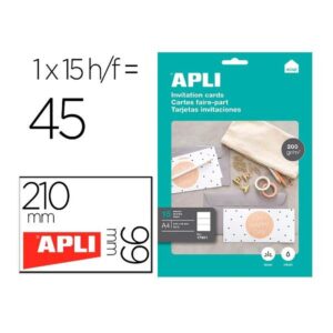 TARJETA DE VISITA APLI INVITACIO