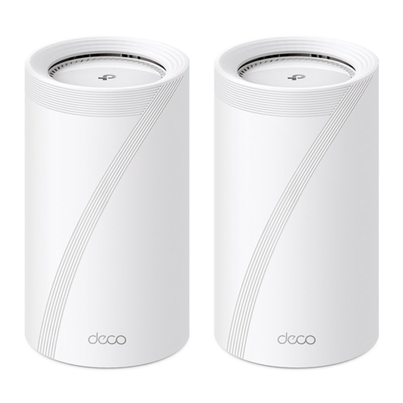 TP-Link Deco BE85 (2-Pack) Tribanda (2.4 GHz / 5 GHz / 6 GHz) Wi-Fi 7 (802.11be) Blanco 4 Interno