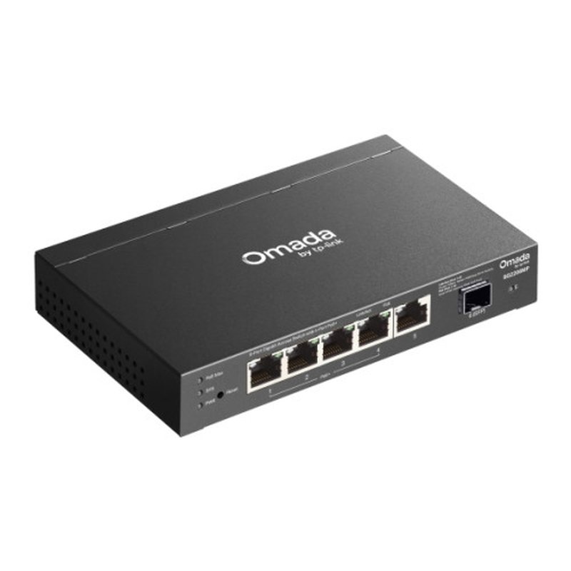 TP-Link SG2206MP switch L2 Gigabit Ethernet (10/100/1000) Energía sobre Ethernet (PoE) TP-Link SG2206MP switch L2 Gigabit Ethernet (10/100/1000) Energía sobre Ethernet (PoE) - Imagen 4