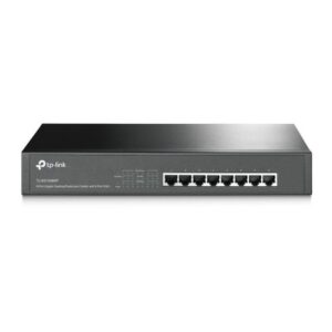 TP-Link TL-SG1008MP switch No administrado Gigabit Ethernet (10/100/1000) Energía sobre Ethernet (PoE) Negro