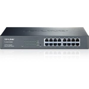 TP-Link TL-SG1016DE switch Gestionado L2 Gigabit Ethernet (10/100/1000) Negro