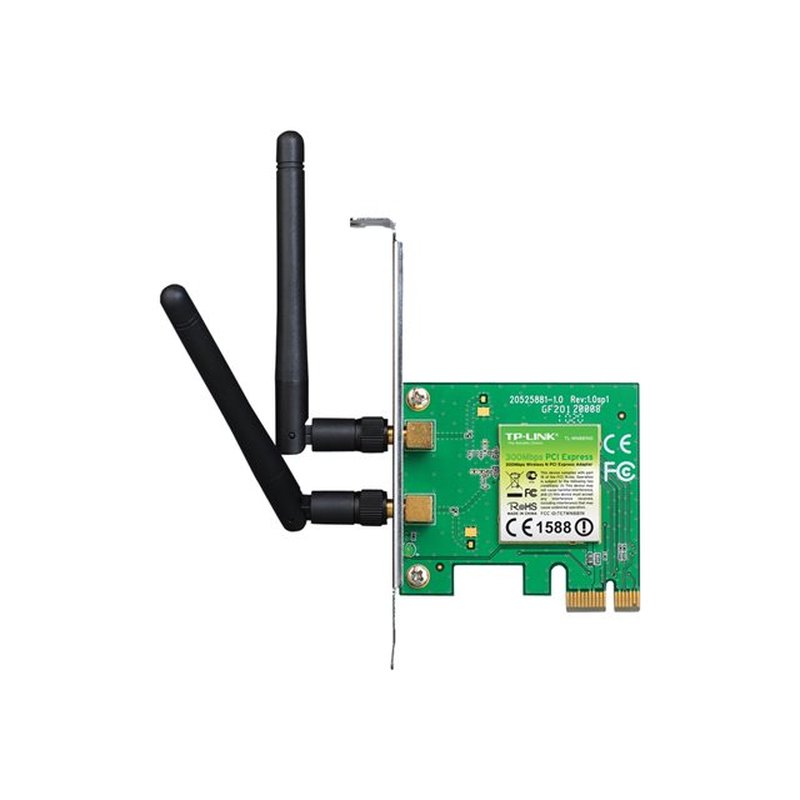 TP-Link TL-WN881ND adaptador y tarjeta de red Interno WLAN 300 Mbit/s TP-Link TL-WN881ND adaptador y tarjeta de red Interno WLAN 300 Mbit/s