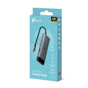 TP-Link UH7020C hub de interfaz USB 3.2 Gen 1 (3.1 Gen 1) Type-C 5000 Mbit/s