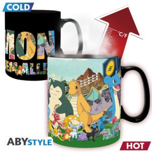 Taza Termica Abystyle Pokemon ¡atrápalos A