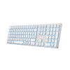 TECLADO COOLBOX WIRELESS MOONLIGHT WHITE TECLADO COOLBOX WIRELESS MOONLIGHT WHITE