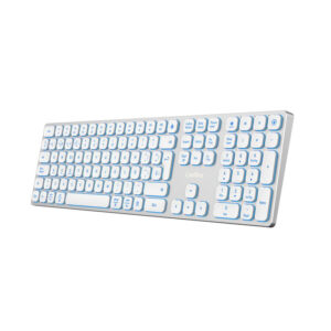 TECLADO COOLBOX WIRELESS MOONLIGHT WHITE