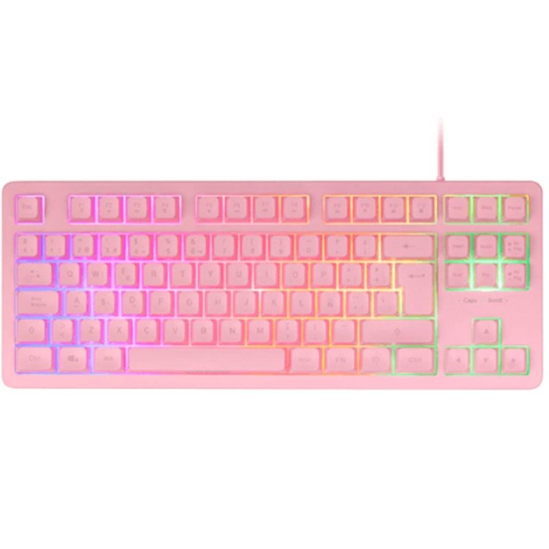 Teclado Mars Gaming Mk023 Rosa Teclado Mars Gaming Mk023 Rosa