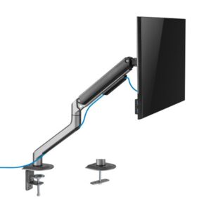 TooQ DB4032TNR-G soporte para monitor 81,3 cm (32") Negro Escritorio