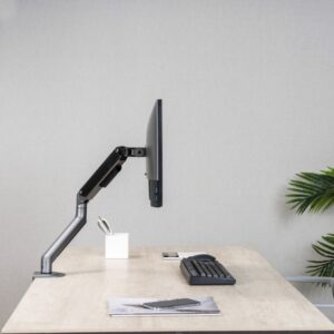 TooQ DB4032TNR-G soporte para monitor 81,3 cm (32") Negro Escritorio