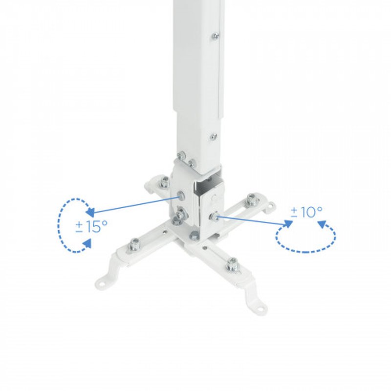 TooQ PJ2012T-W montaje para projector Techo Blanco TooQ PJ2012T-W montaje para projector Techo Blanco - Imagen 3